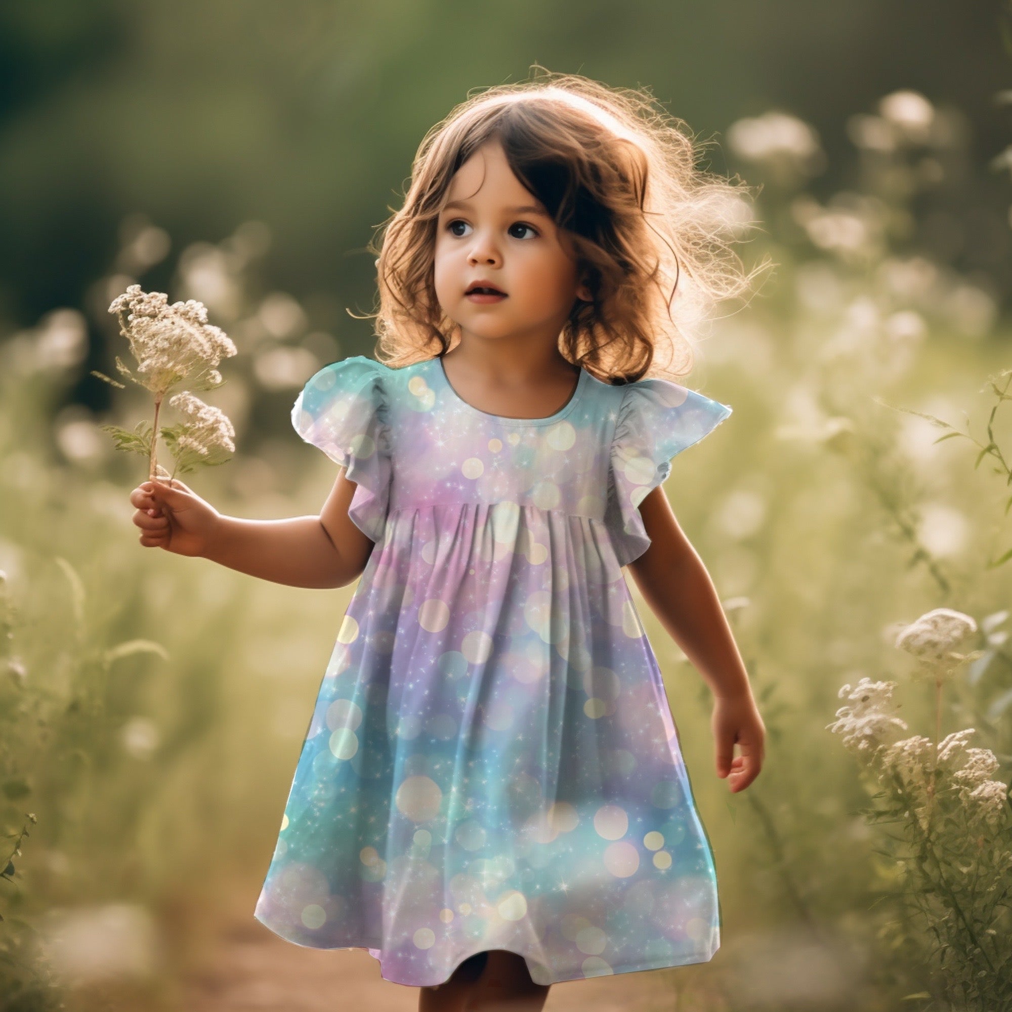 Bunte Seifenblasen Dauervorbestellung Stoff